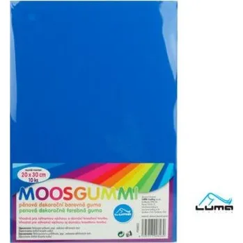 MOOSGUMMI A4 modrá LUMA A