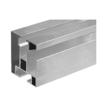 Stavební profil Hliníkový profil solar HNP1 45 x 40 mm s drážkou pro kabely Délka: 600 cm