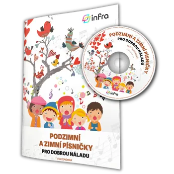 Podzimní a zimní písničky pro dobrou náladu - Eva Čepičková (2021, brožovaná + CD)