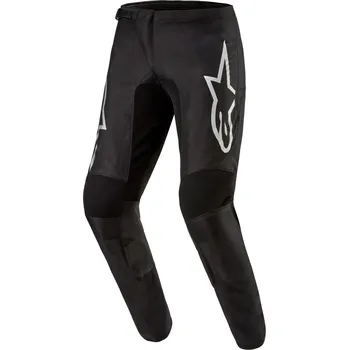 Moto kalhoty Kalhoty FLUID GRAPHITE, ALPINESTARS (černá/střibrná) 2026 (Velikost: 40)