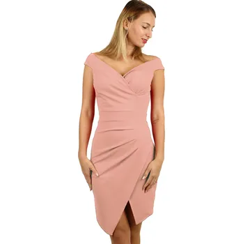 Dámské šaty Glara Krátké společenské šaty s odhalenými rameny 966518