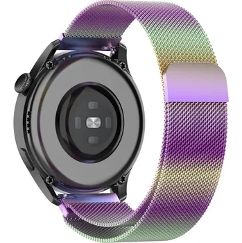 Příslušenství k chytrým hodinkám VSECHNONAMOBIL 64991 MILANESE Kovový řemínek pro Huawei Watch GT 3 Pro 43mm COLORFUL
