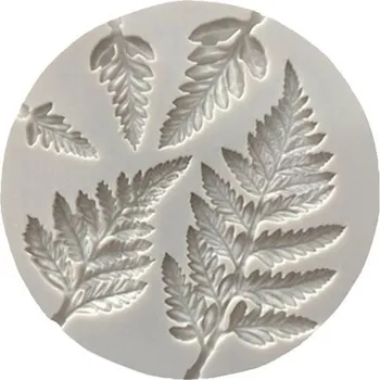 Jedlá dekorace na dort PME silikonová formička - listy