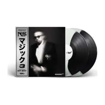 Zahraniční hudba 2LP Nas: Magic 3 (striped (b&w) Color Vinyl) 2024