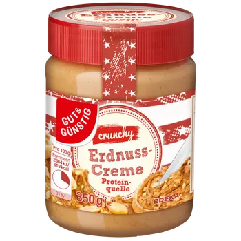 G&G Arašídové máslo – crunchy, s kouskami 350g - originál z Německa