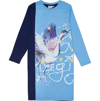 Dívčí šaty Dívčí šaty Own Magic - modrá/navy 140