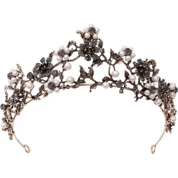 Čelenka B-TOP Barokní vintage korunka FLOWERS Typ: Typ 2