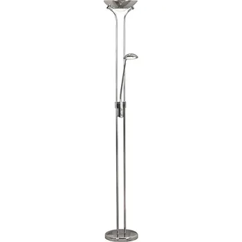 Stojací lampa Stojací LED lampa EU5430CC 1,8m Searchlight stříbrná