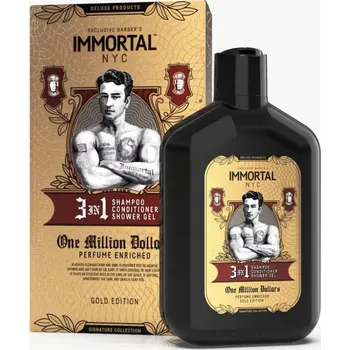 Sprchový gel Immortal One Million Dollars Shampoo 3v1 500 ml