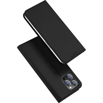 Pouzdro na mobilní telefon Pouzdro DUX DUCIS pro Apple iPhone 15 Pro - stojánek - umělá kůže - černé