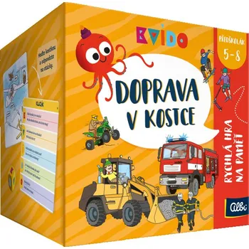 Desková hra ALBI Kvído - Doprava v kostce