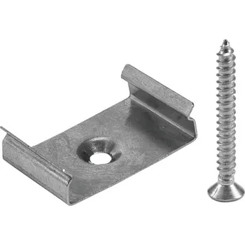 LED páska Montážní držák pro AL profil 20 mm pro LED pásky, ocelový