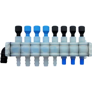 Čistička odpadních vod BC biocleaner (ENVI-PUR) Rozvaděč vzduchu BC 12 UNI PP (jemná regulace) 8 vývodů