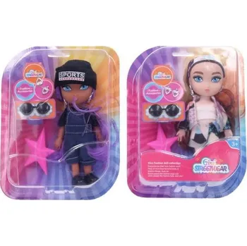 Panenka Panenka s kartáčem na vlasy 17 cm