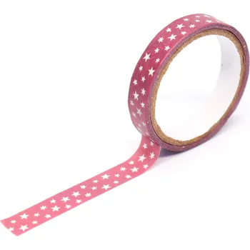 Náplň do diáře CuteArt Vánoční washi páska: Hvězdičky