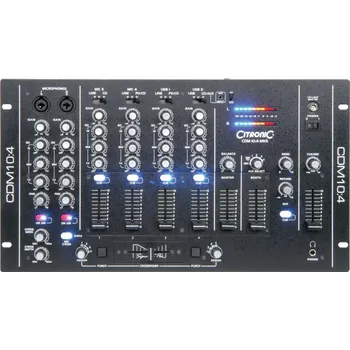 Mixážní pult Citronic CDM10:4 MK5, 4-kanálový mixážní pult s USB