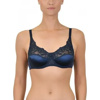 Dámské spodní prádlo Dámská nevyztužená podprsenka Naturana 87543 černá 75B