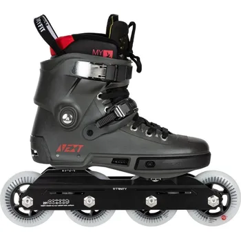 Kolečkové brusle Kolečkové brusle Powerslide Next Charcoal 90 Trinity, 48-49, 4x, 90 Powerslide