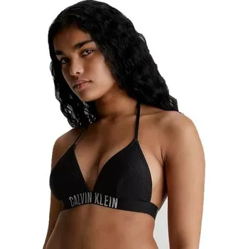 Dámské oblečení Dámské plavky Calvin Klein KW0KW01967 černá podprsenka černá 1XL