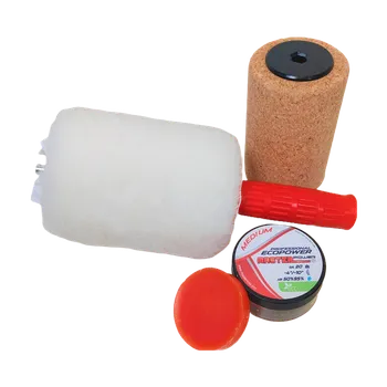 Lyžařský vosk MASTERWAX Fluoro sada pro začátečníky, sada vosků a kartáčů