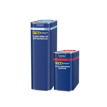 Lak na dřevo DYNACOAT Clear 6000 Medium Bezbarvý lak - 5l sada