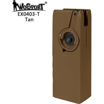 Airsoft Wosport WST rychloládovačka Lever, 1000 BBs - Písková