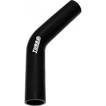 Zapalovací a žhavicí svíčka TurboWorks Silikónové koleno 45° TurboWorks Black 10mm XL