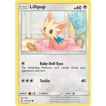 Karetní hra Lillipup 174/236 - Cosmic Eclipse Typ karty: Non-Holo