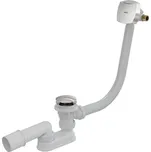 Sifon vanový Alcadrain (Alcaplast) Click-Clack s napouštěním přepadem, chrom A508CKM