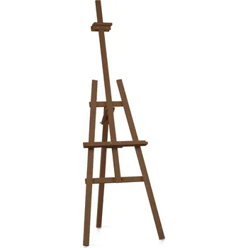 Kancelářský nábytek Opěrný Stojan - Wooden Easel - Tmavě hnědý