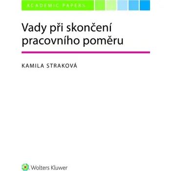 Kniha Vady při skončení pracovního poměru (E-kniha)