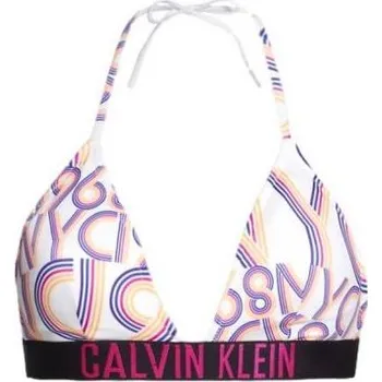 Dámské plavky Dámská plavková podprsenka Calvin Klein KW00888 vzorované XS