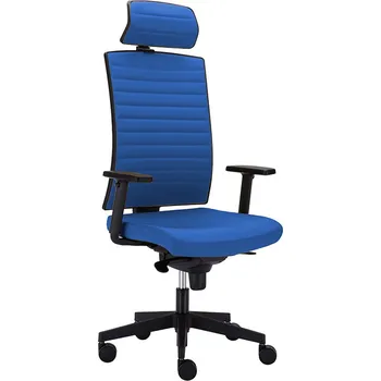 Alba Kancelářská židle GAME VIP celočalouněný Barva: Modrá