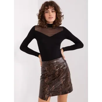 Dámská halenka Dámská halenka s dlouhými rukávy BASIC FEEL GOOD černá