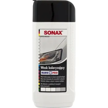 SONAX NanoPro Barevná leštěnka, 250ml - Bílá