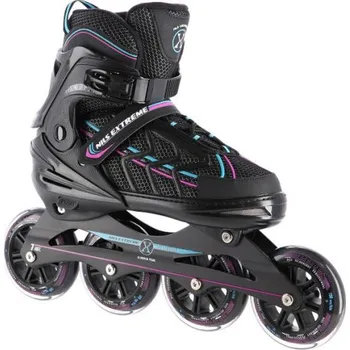 Kolečkové brusle Nils Etreme NA1128 Kolečkové brusle černo-fialové vel. XL (43-45)