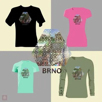 Chlapecké tričko tričko BRNO · ArtDeco Vitrail O·POHÁDKOVÉ - 1 ks| Dětské 146 cm (10 let)