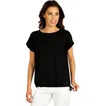 Dámské tričko s krátkým rukávem Litex 9D105 černá M