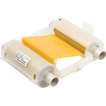 Globalmark ribbon - Blk-red-blue-yellow ribbon /400mm panels