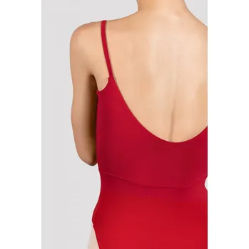 Dětský overall Bloch,Na ramínka se zvýrazněným pasem CL4207, červená 116-122