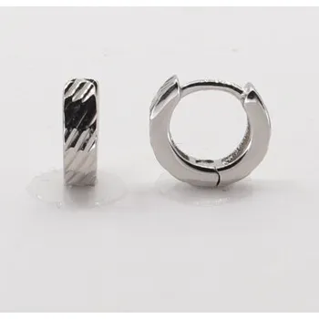 Náušnice Stříbrné náušnice kroužky