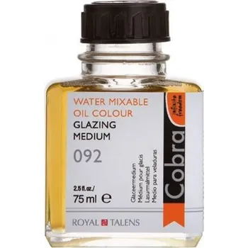 Olejová barva COBRA H2Oil – lazurovací médium 75 ml