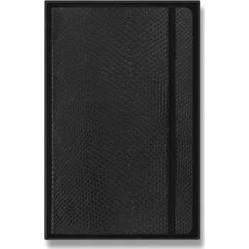 Kancelář Zápisník Moleskine Precious & Ethical Vegea Boa - měkké desky L, linkovaný, černý