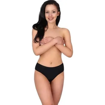 Kalhotky Dámské kalhotky FUNNY DAY Sportiva černé černé XXL