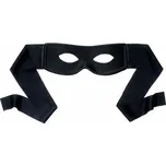 Škraboška černá látková