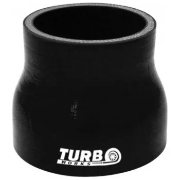 Zapalovací a žhavicí svíčka TurboWorks Silikónová priama redukcia TurboWorks Black 45-51mm