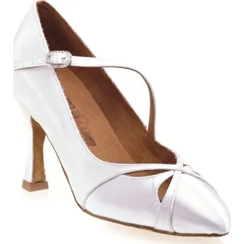 Dámská sálová obuv Rummos,Standardní obuv R397/60RR, bílý satén 41