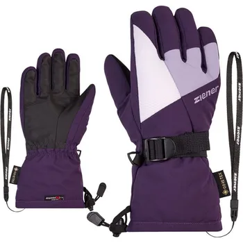 Rukavice Rukavice Ziener Lani GTX Junior Dark Violet (Lyžařské rukavice)