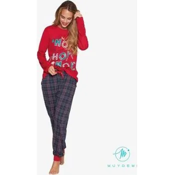 Dámské pyžamo Dámské pyžamo Muydemi 230013 vánoce červená L
