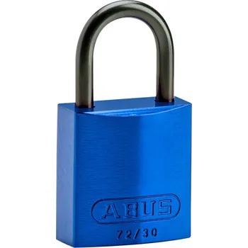Visací zámek COMPACT ALU PADLOCK 25MM SHA KD BLUE/6